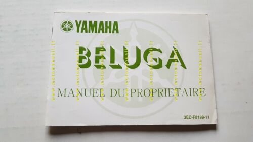 YAMAHA BELUGA 50 3EC scooter 1989 manuale uso originale owner's …