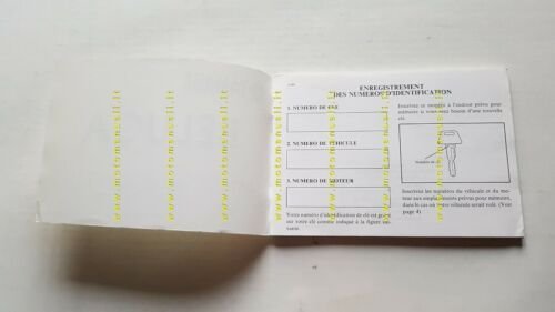 YAMAHA BELUGA 50 3EC scooter 1989 manuale uso originale owner's …