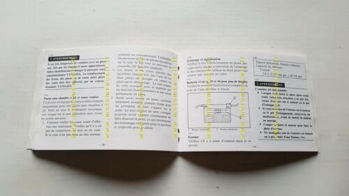 YAMAHA BELUGA 50 3EC scooter 1989 manuale uso originale owner's …