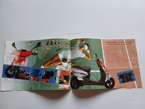 Yamaha Breeze 50 1995 depliant ITALIANO originale