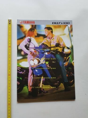 Yamaha BW'S 100 1999 depliant originale scooter italiano brochure