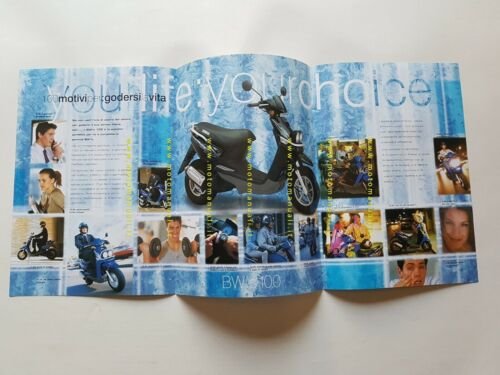 Yamaha BW'S 100 1999 depliant originale scooter italiano brochure