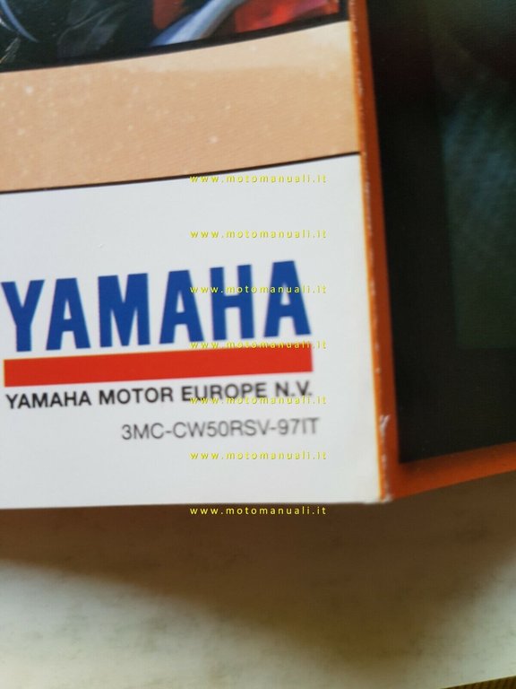 Yamaha BW'S 50 SPY 1997 depliant originale scooter italiano brochure