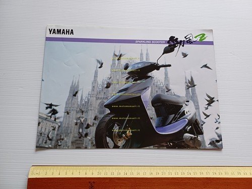 Yamaha Cabin 50 scooter depliant GIAPPONESE originale