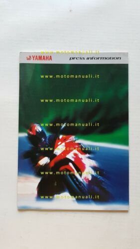 Yamaha cartella stampa originale presentazione nuovi modelli 1999 depliant