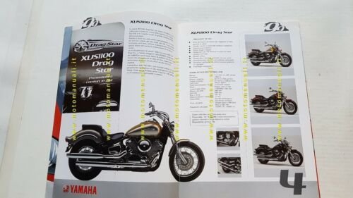 Yamaha cartella stampa originale presentazione nuovi modelli 1999 depliant
