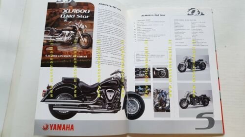 Yamaha cartella stampa originale presentazione nuovi modelli 1999 depliant