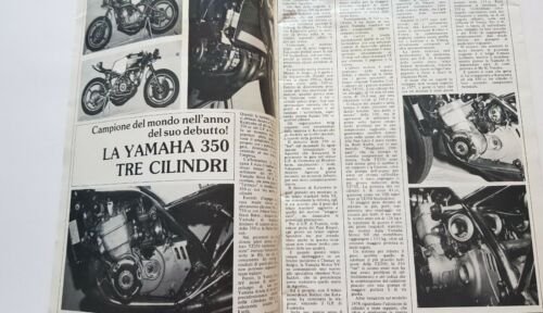 Yamaha Circuit 1978 rivista aziendale italiano originale no depliant brochure