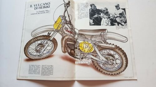 Yamaha Circuit 1978 rivista aziendale italiano originale no depliant brochure
