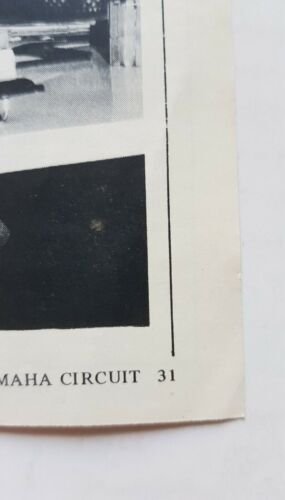 Yamaha Circuit 1978 rivista aziendale italiano originale no depliant brochure