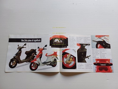 Yamaha CR 50 Z 1991 Scooter depliant ITALIANO originale