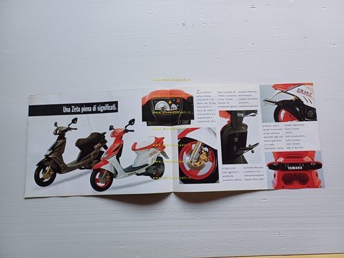 Yamaha CR 50 Z 1991 Scooter depliant ITALIANO originale