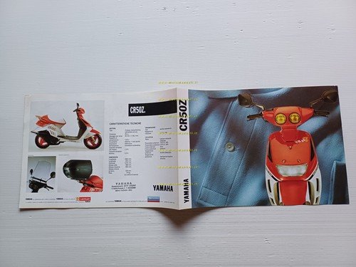 Yamaha CR 50 Z 1991 Scooter depliant ITALIANO originale
