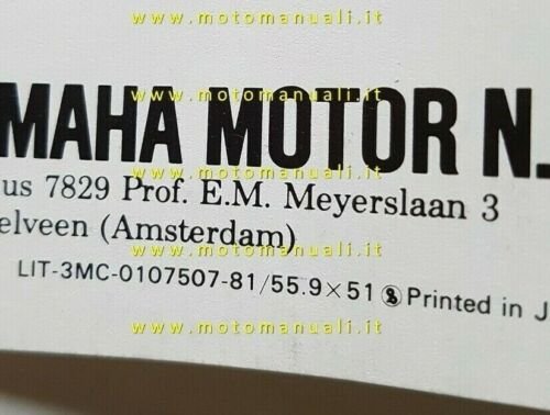 Yamaha Cross YZ 125 LC - 250 - 465 1981 …