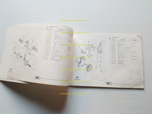 Yamaha CT 50 S 3NT6 1990 catalogo ricambi originale spare …