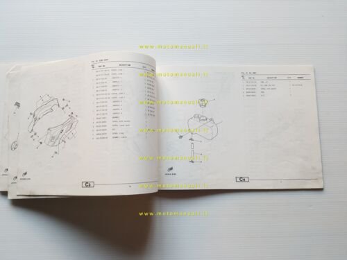 Yamaha CT 50 S 3NT6 1990 catalogo ricambi originale spare …