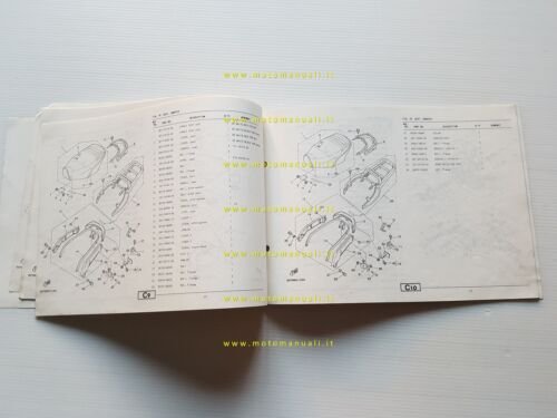 Yamaha CT 50 S 3NT6 1990 catalogo ricambi originale spare …