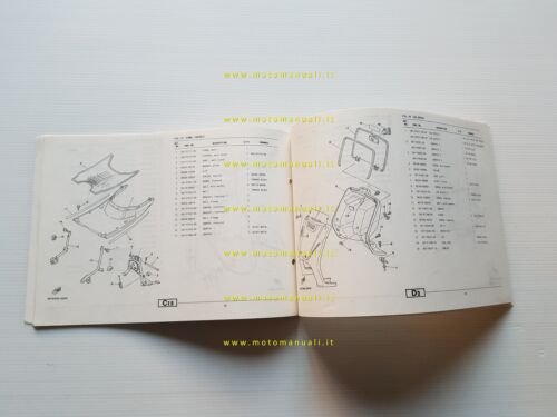 Yamaha CT 50 S 3NT7 1990 catalogo ricambi originale spare …