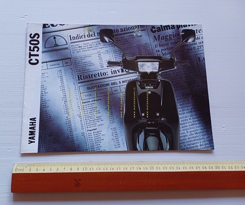 Yamaha CT50S 1996 Scooter depliant ITALIANO originale