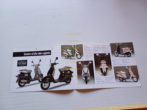 Yamaha CT50S 1996 Scooter depliant ITALIANO originale