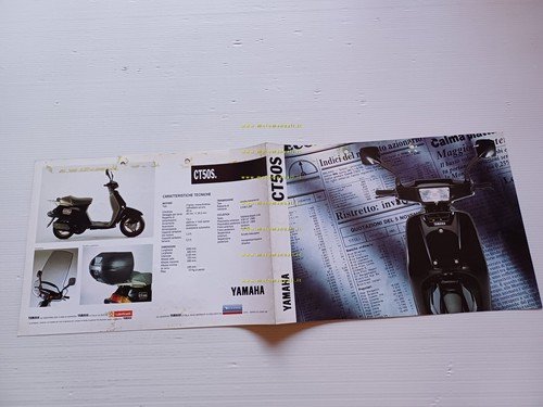 Yamaha CT50S 1996 Scooter depliant ITALIANO originale