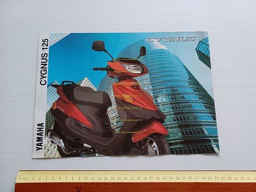 Yamaha Cygnus 125 1995 Scooter depliant ITALIANO originale