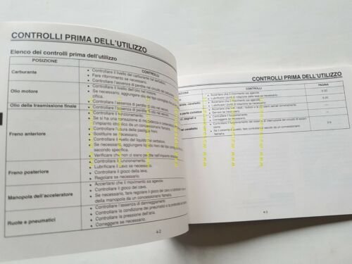 Yamaha Cygnus XC 125 2004 manuale uso manutenzione ITALIANO libretto …