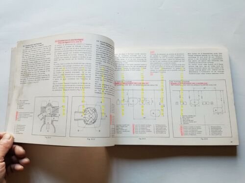 Yamaha DS7 - R5F - RD 350-250 1973 manuale officina …