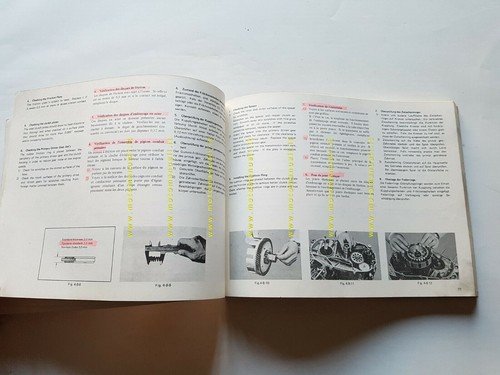 Yamaha DS7 - R5F - RD 350-250 1973 manuale officina …