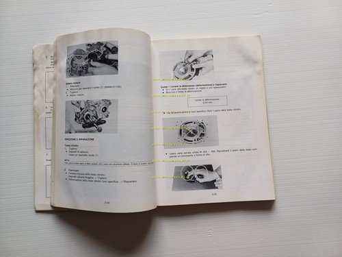 Yamaha DT 125 LC 1986 manuale officina ITALIANO originale