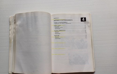 Yamaha DT 125 LC 1986 manuale officina ITALIANO originale