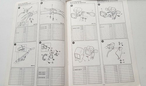 Yamaha DT 125 R 1989 manuale assemblaggio officina originale no …