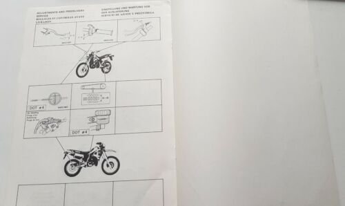 Yamaha DT 125 R 1989 manuale assemblaggio officina originale no …