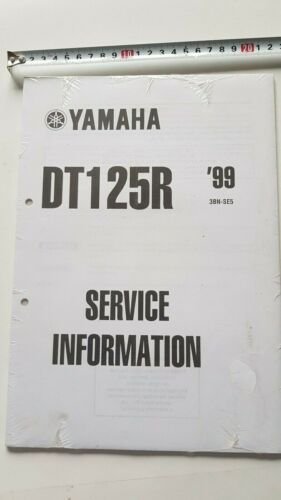 Yamaha DT 125 R 1999 Service Information manuale officina originale