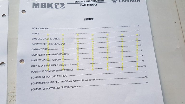 Yamaha DT 125 XLimit 2002 Service Information manuale officina