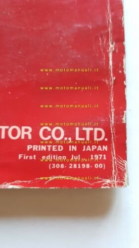 Yamaha DT 2 - RT 2 1971 catalogo ricambi originale …