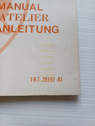 Yamaha DT 250 - DT 400 1R7 AGGIORNAMENTO 1977 manuale …