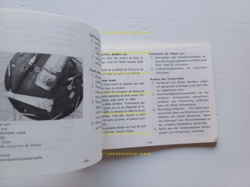 Yamaha DT 250 - DT 400 (E) 1M1 1977 manuale …