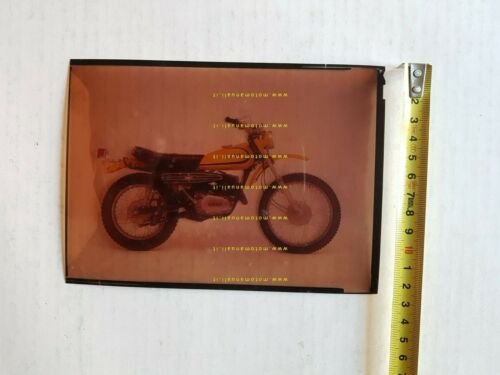 Yamaha DT 360 1973 positivo a colori 18x12 originale foto …