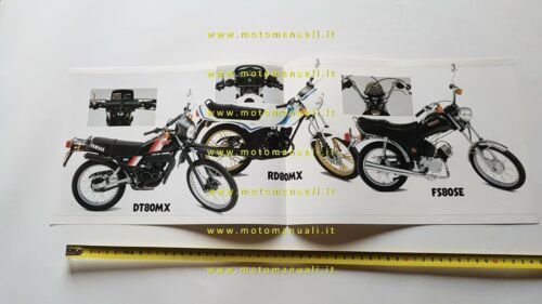Yamaha DT \ RD 80 MX - FS 80 SE …