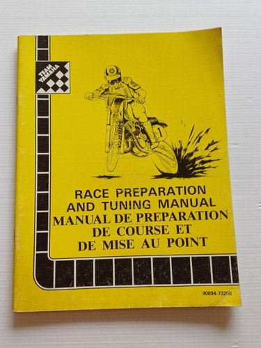 Yamaha elaborazione e messa punto moto cross 1982 manuale officina …