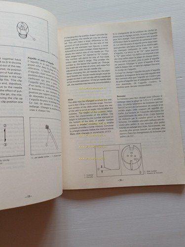 Yamaha elaborazione e messa punto moto cross 1982 manuale officina …