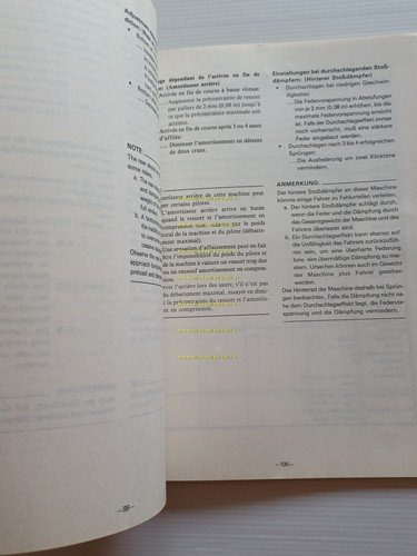 Yamaha elaborazione-messa punto moto cross YZ-IT 1984 manuale officina originale