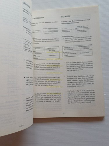 Yamaha elaborazione-messa punto moto cross YZ-IT 1984 manuale officina originale