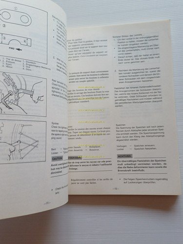Yamaha elaborazione-messa punto moto cross YZ-IT 1984 manuale officina originale