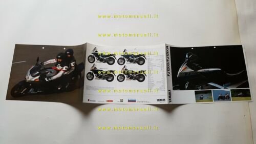 Yamaha FJ 1200 - 1200 A 1992 depliant MOTO originale …