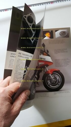 Yamaha FJ 1200 1986 depliant moto originale ITALIANO motorcycle brochure