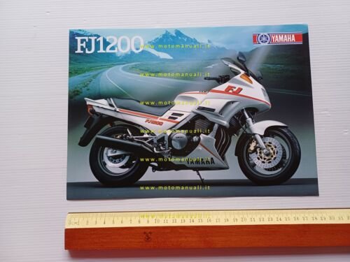 Yamaha FJ 1200 1988 depliant italiano originale