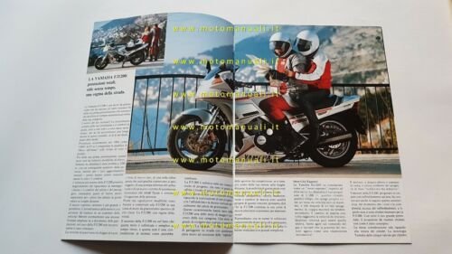 Yamaha FJ 1200 1988 depliant originale moto ITALIANO brochure