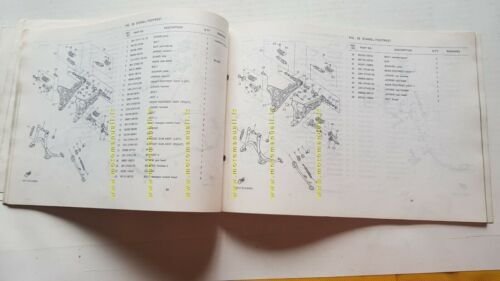 Yamaha FJ 1200 1990 catalogo ricambi originale spare parts catalogue